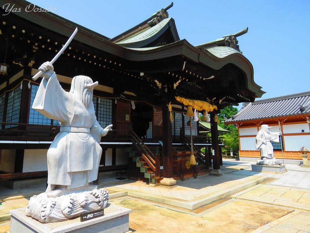 猿田彦命を祀る岡山笠岡・道通神社は蛇神信仰の総本宮