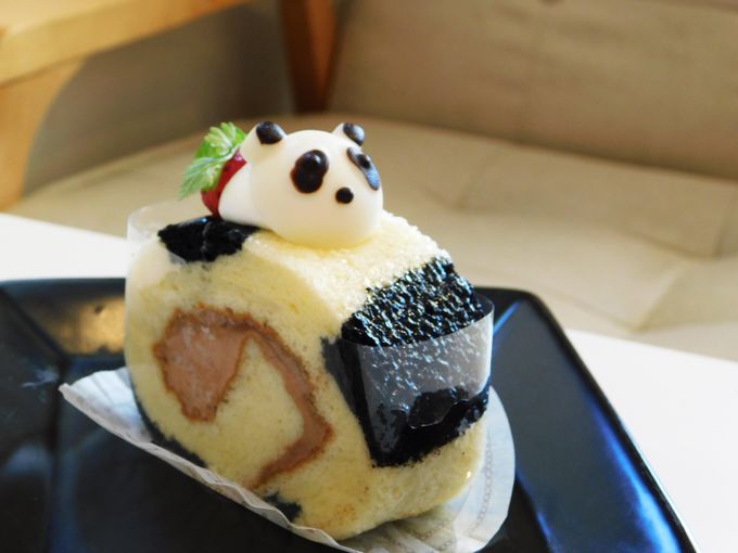 南紀白浜の海カフェ「福菱 Kagerou cafe」はパンダケーキもあり！