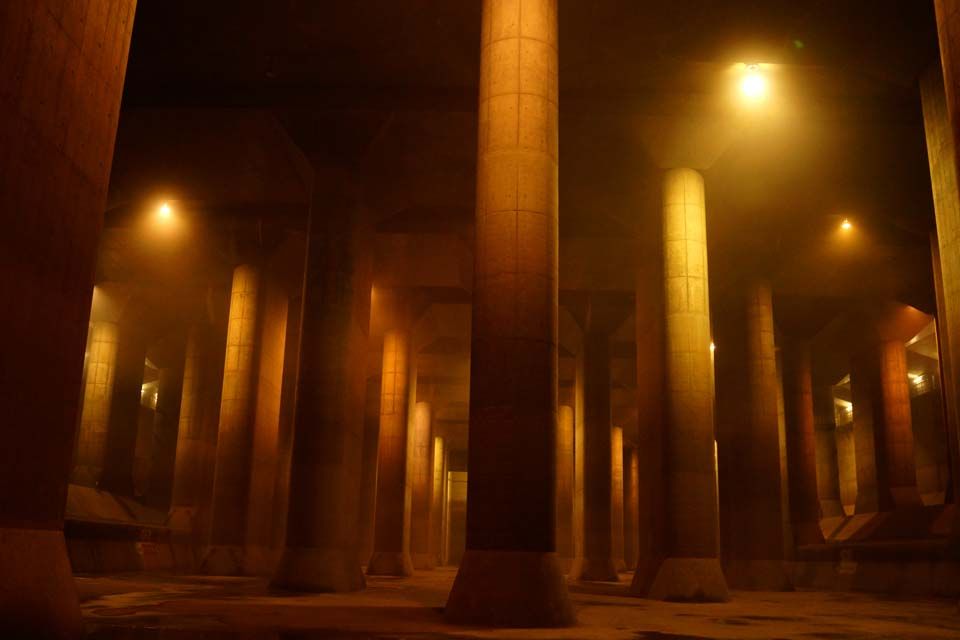 埼玉の世界最大級の地下建造物「首都圏外郭放水路」の見学方法